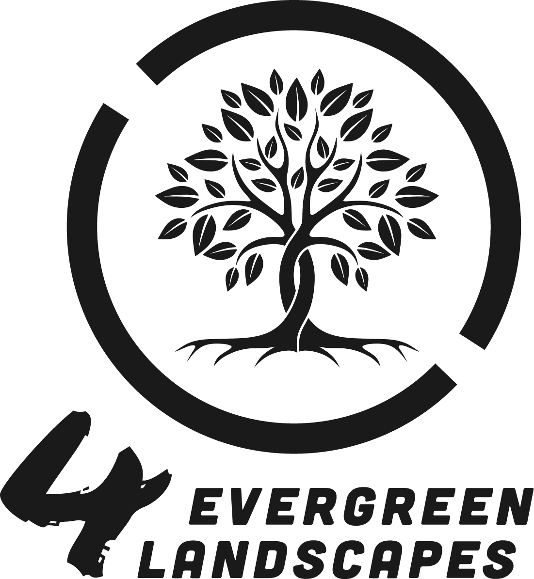 4Evergreen Landscapes logo