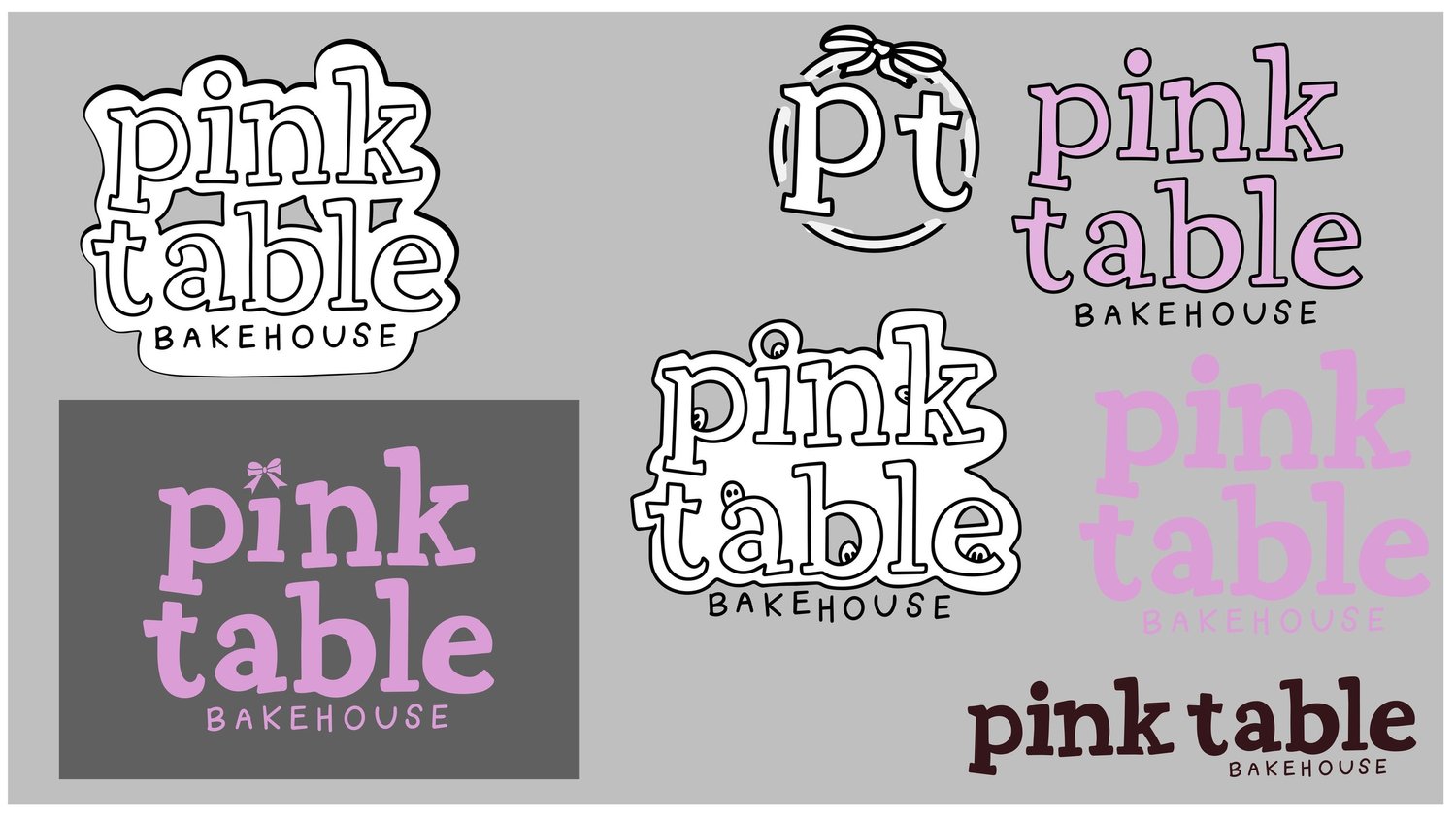 Bakery logo suite