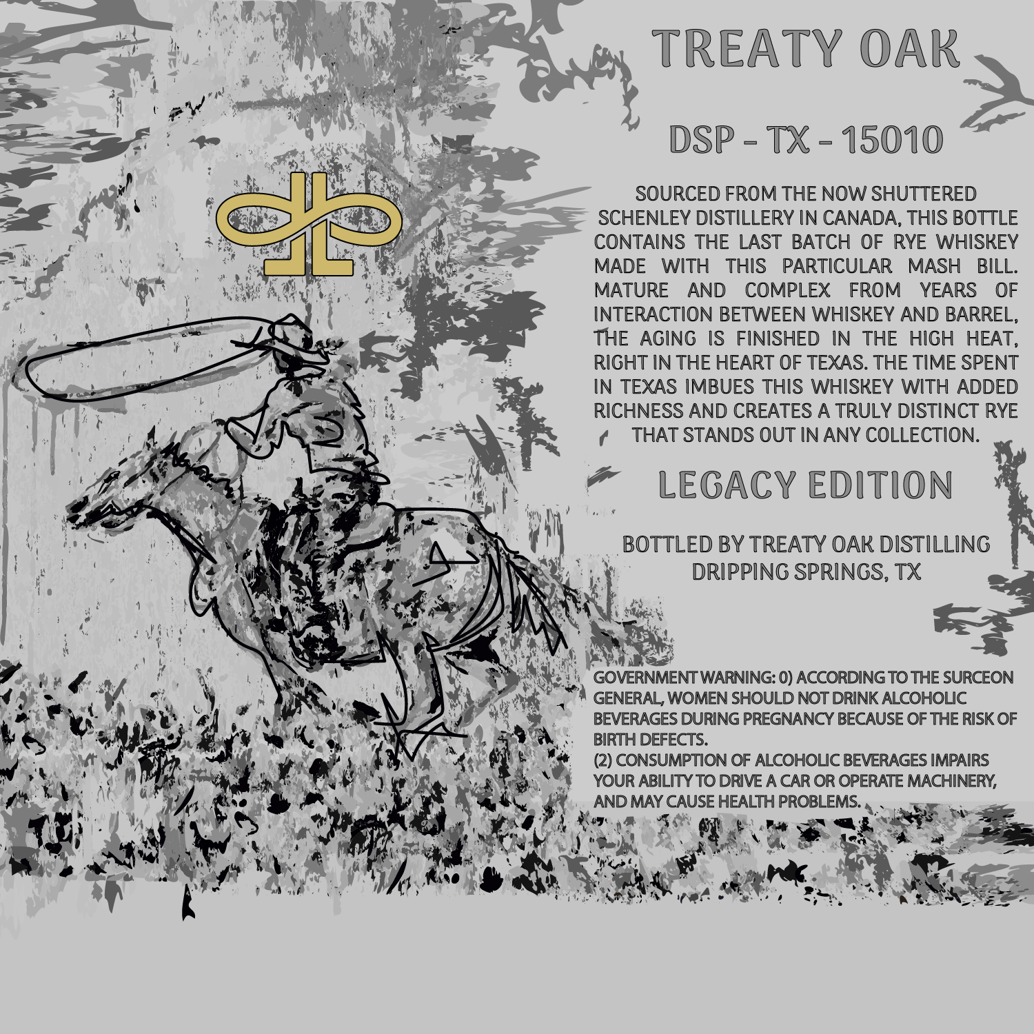 Whiskey label