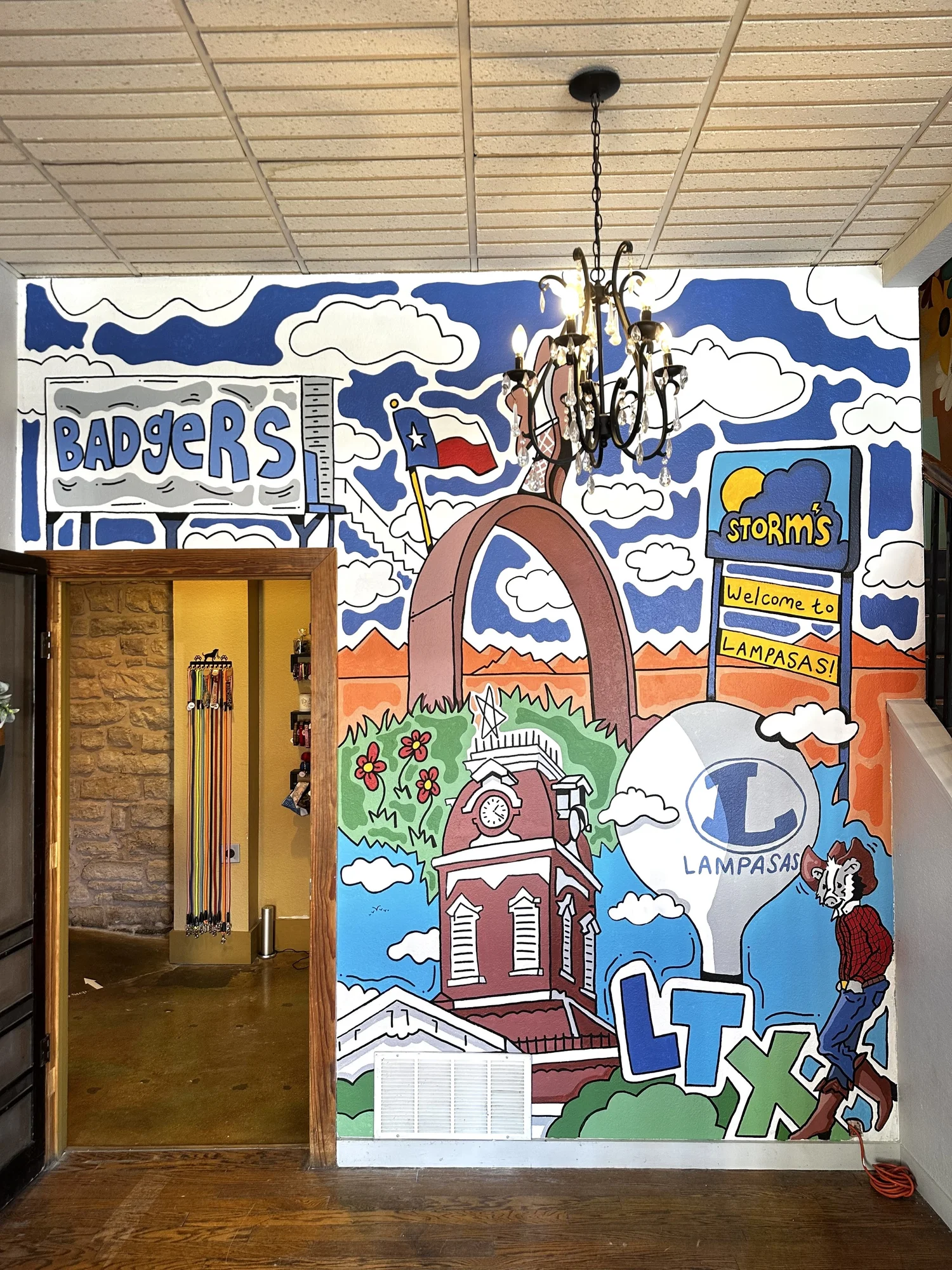 Bar mural